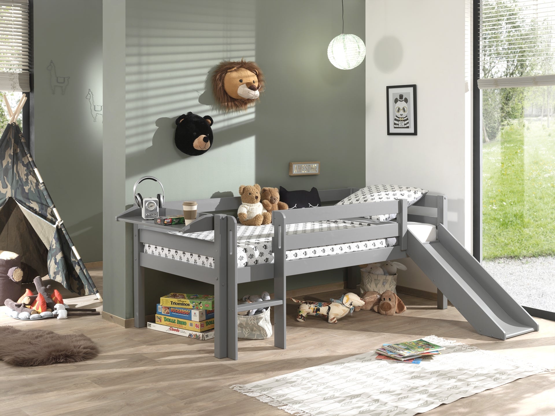 Kojen-Spielbett mit Liegefläche 90 x 200 cm