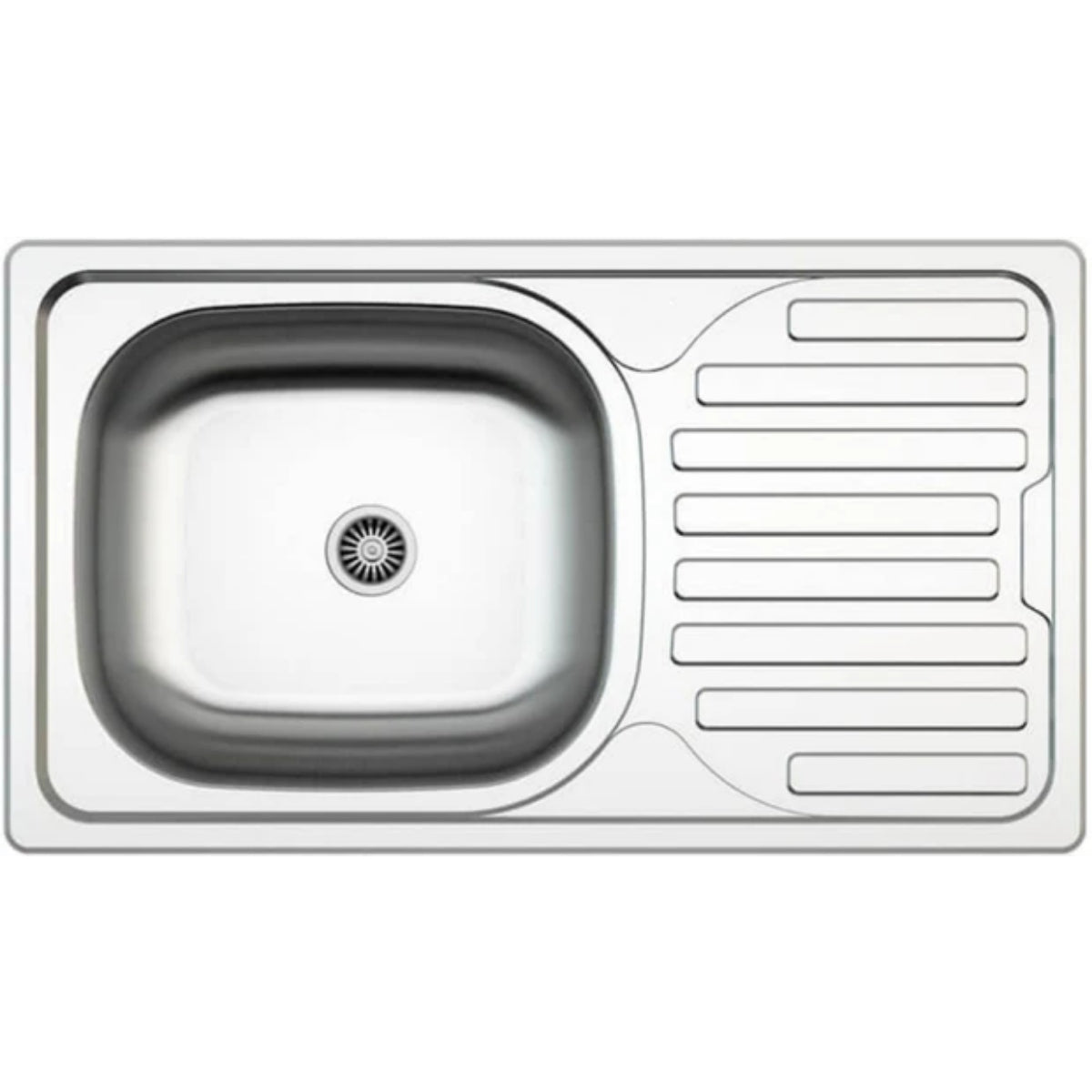 Premium Edelstahl Einbauspüle – Moderne, langlebige & pflegeleichte Küchenspüle mit satinierter Oberfläche & Siphon-Set-76