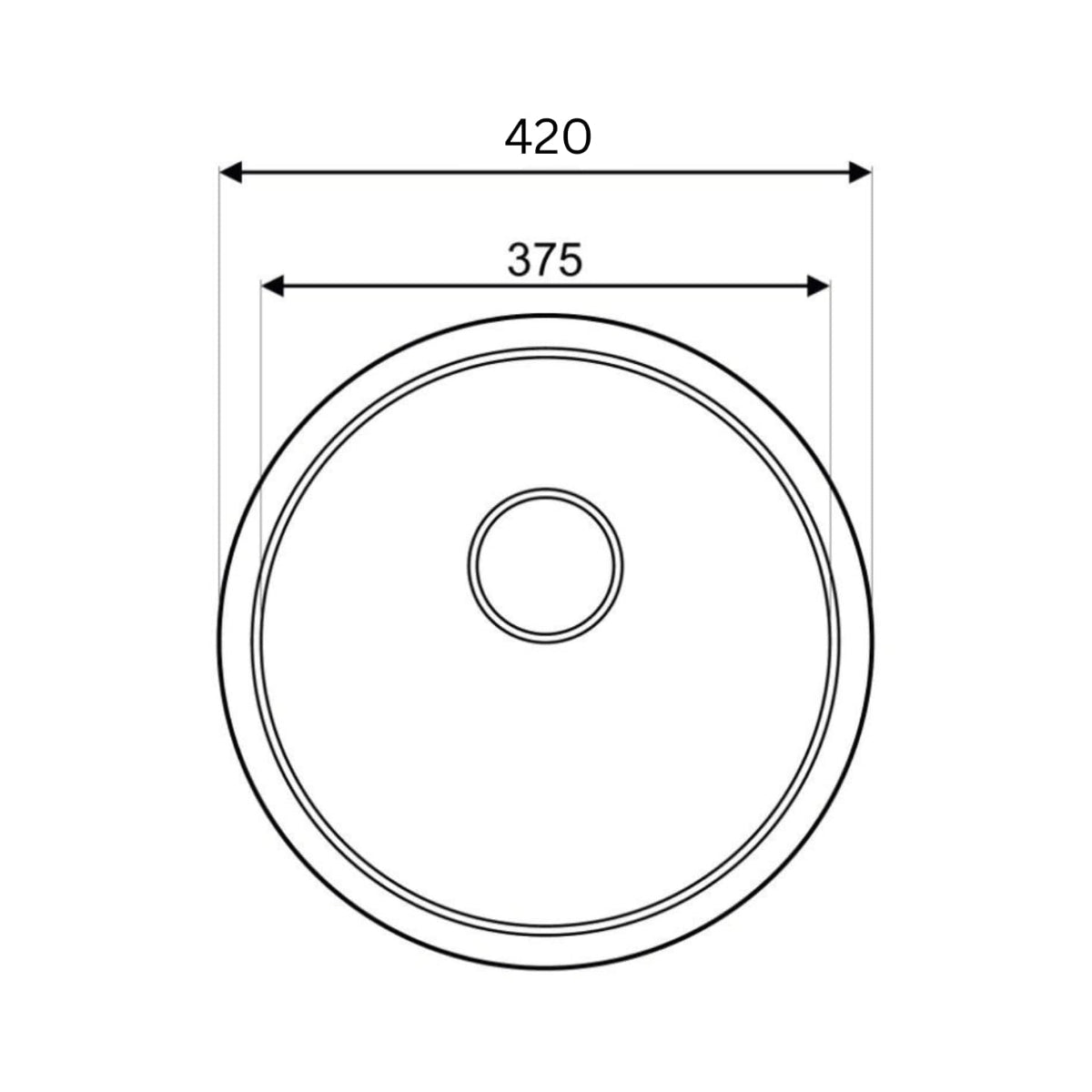 Premium Edelstahl Einbauspüle – Moderne, langlebige & pflegeleichte Küchenspüle mit satinierter Oberfläche & Siphon-Set