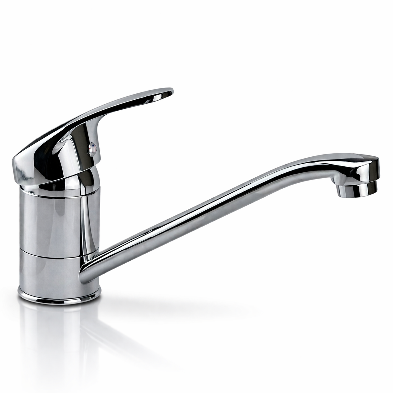 Smart Armatur – Einhebelmischer mit schwenkbarem Auslauf | Wasserhahn für Spülbecken | Inkl. Montageset