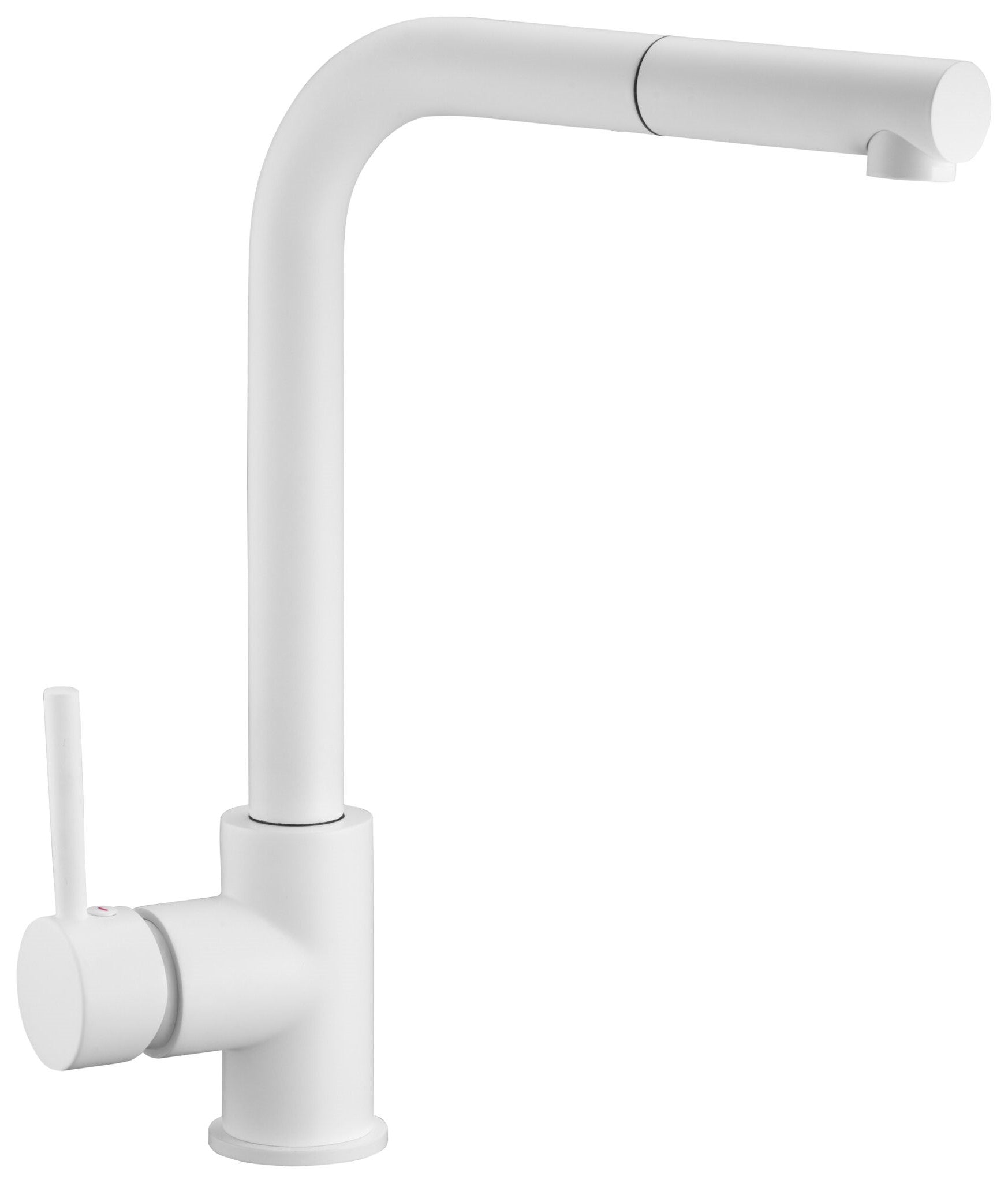 SIDE Küchenarmatur ausziehbar – 360° drehbare Messingarmatur mit Keramikkopf