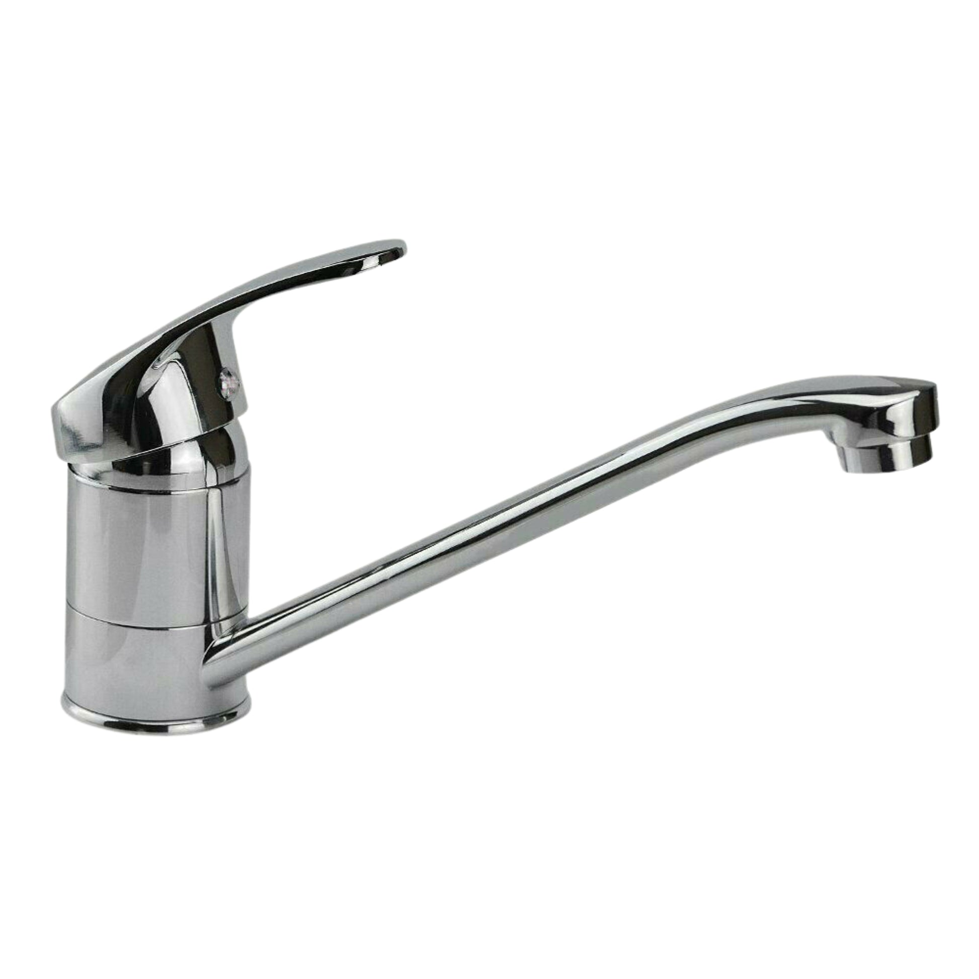 Armatur Smart – Einhebelmischer mit schwenkbarem Auslauf | Wasserhahn für Spülbecken | Inkl. Montageset