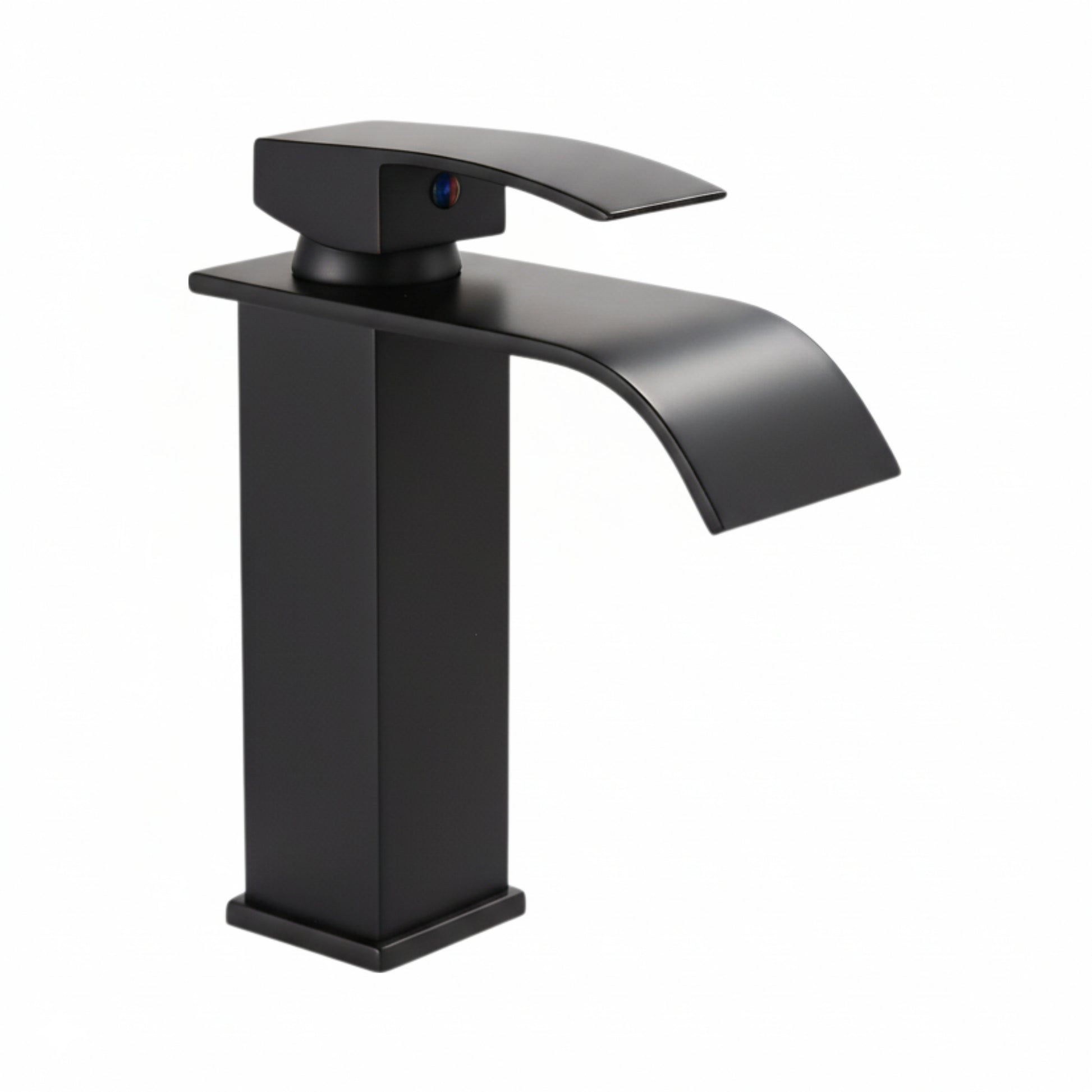 Armatur Wasserfall – Designer-Armatur aus Messing mit Einhebelmischer & Wasserfall-Auslauf