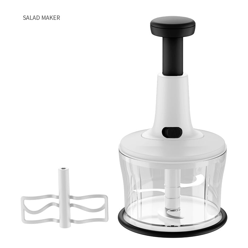 Faizee Home Chopmaster Multifunktions-Gemüseschneider – Schneiden, Hacken, Mischen & Abtropfen