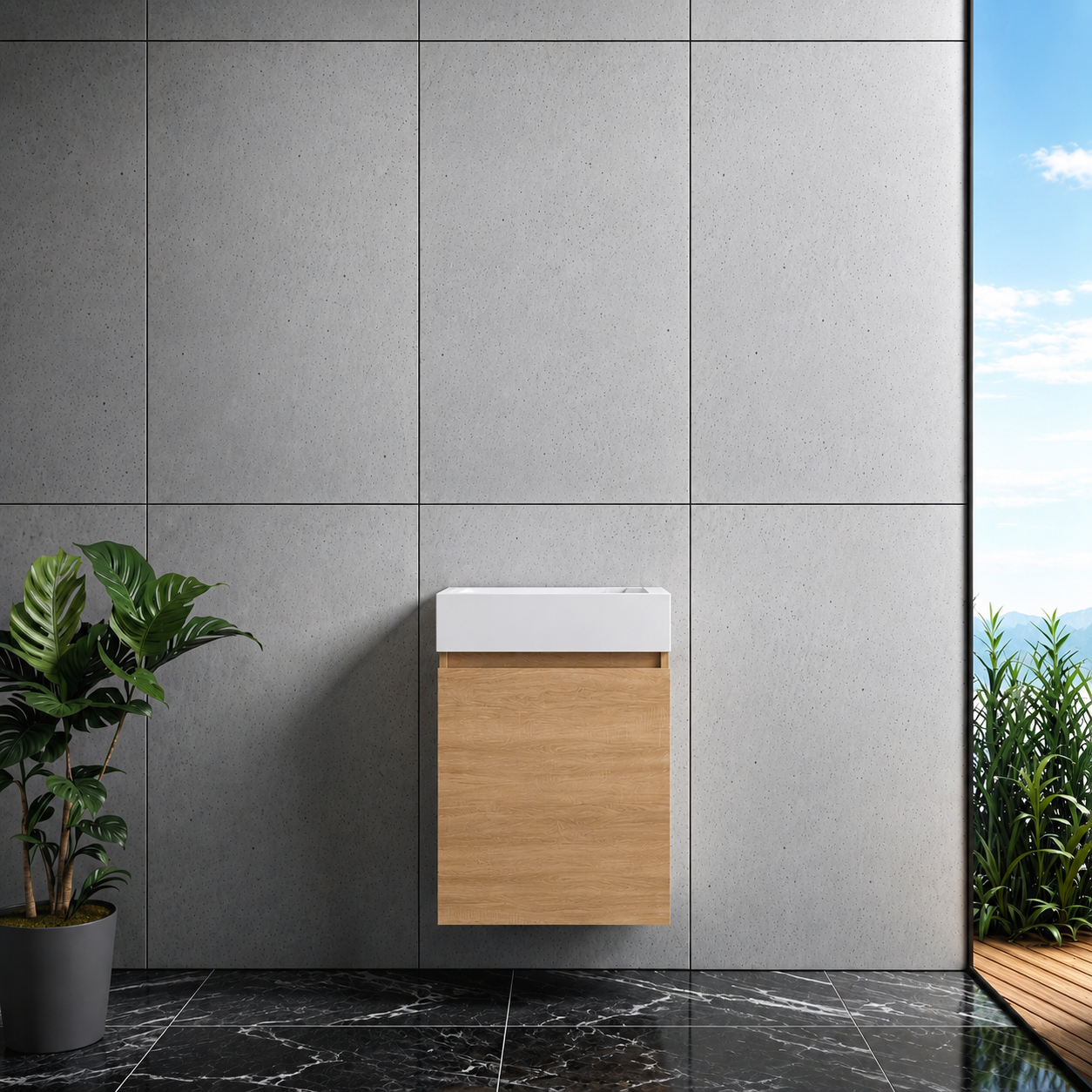 Faizee Home Rikka Badmöbel Set – Individuell wählbar