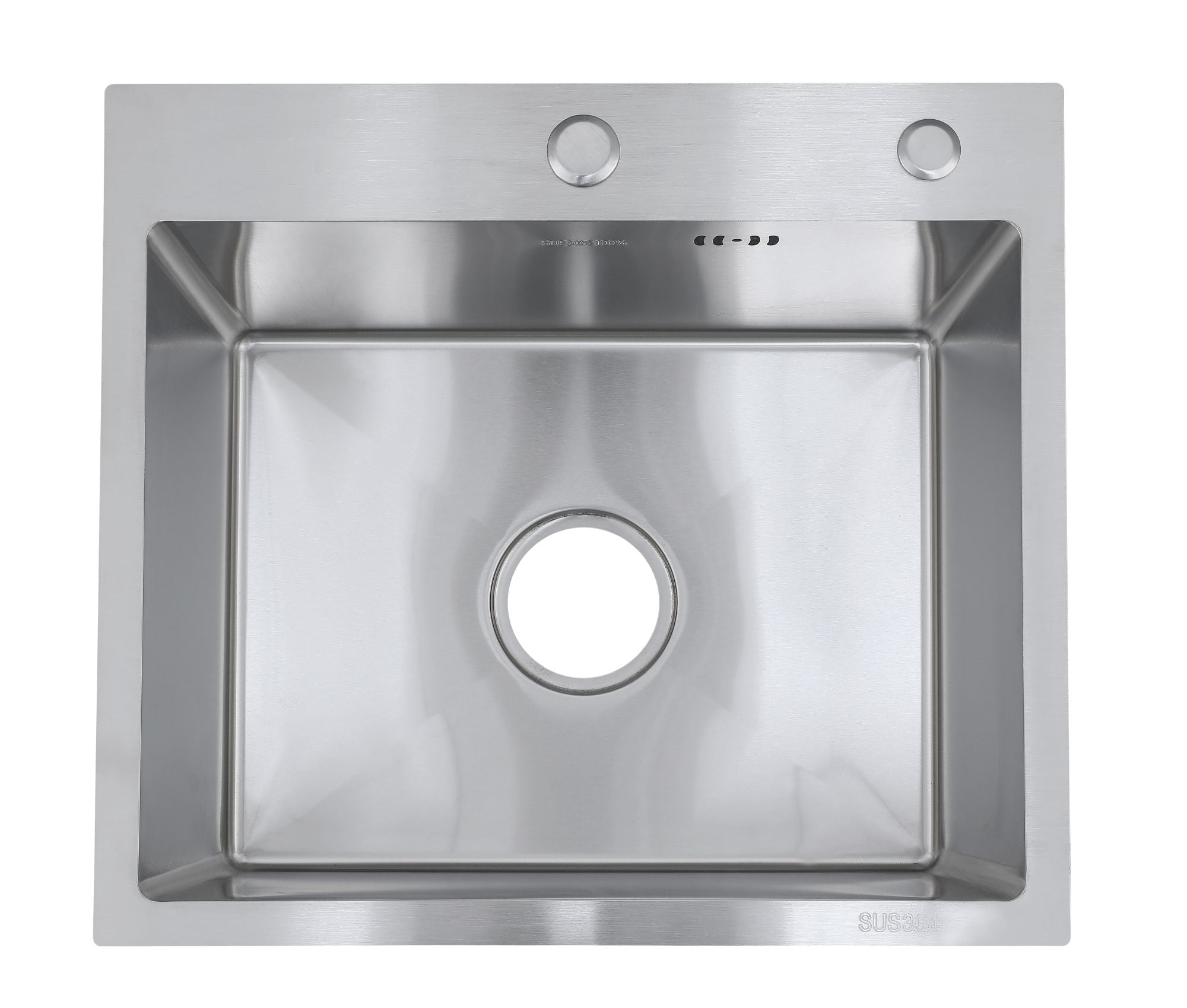 Faizee Home Future Serie Edelstahlspüle Silber mit Spülkorb, Seifenspender & Armaturenauswahl
