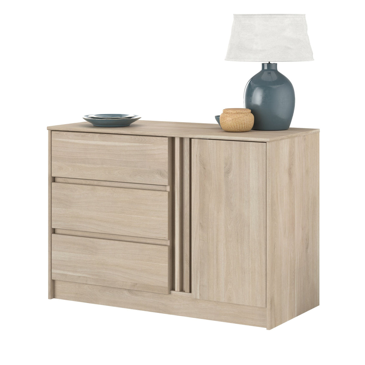 Parisot Escale 5 – Modernes Sideboard in Japanischer Eiche