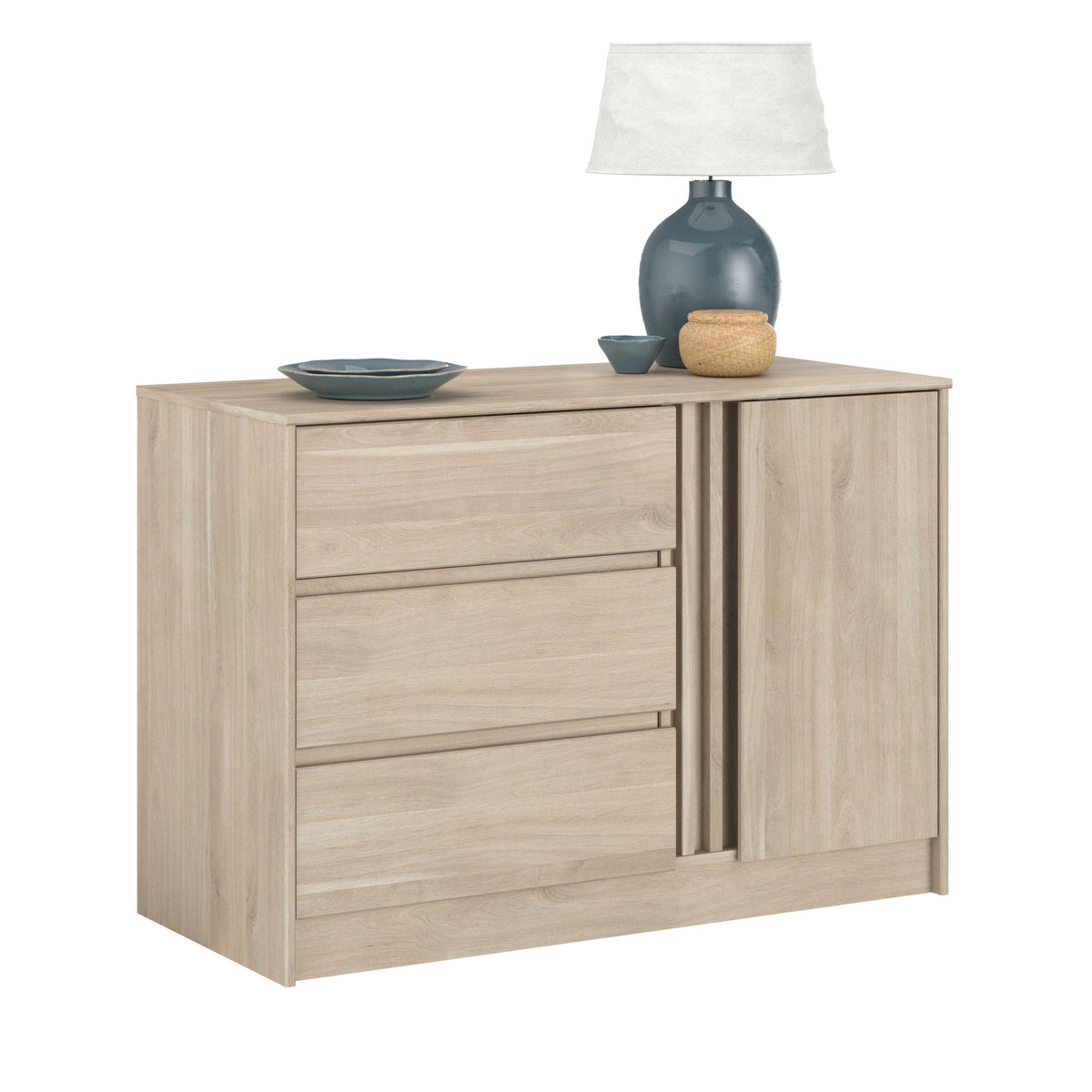 Parisot Escale 5 – Modernes Sideboard in Japanischer Eiche