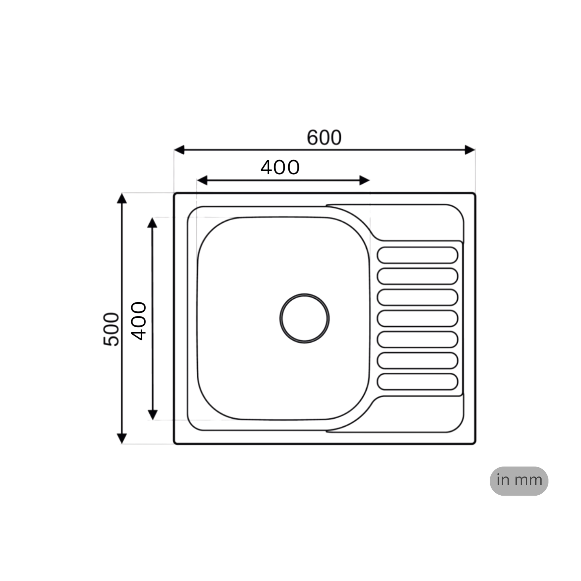 Edelstahl_Einbauspuele_mit_Abtropfflaeche_in_der_Groesse_60_50_cm
