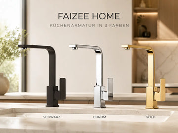 Faizee Möbel NEXO Küchenarmatur 360° drehbar – Wassersparend