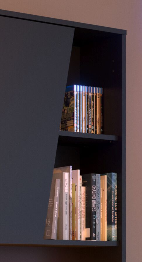 Parisot Gaming 1 Jugendzimmer-Set – modernes Gaming-Zimmer mit LED-Beleuchtung und viel Stauraum