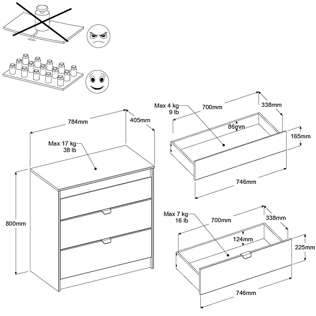 Parisot Pirouette 12 Kinderzimmer-Set 3-tlg. mit Hochbett