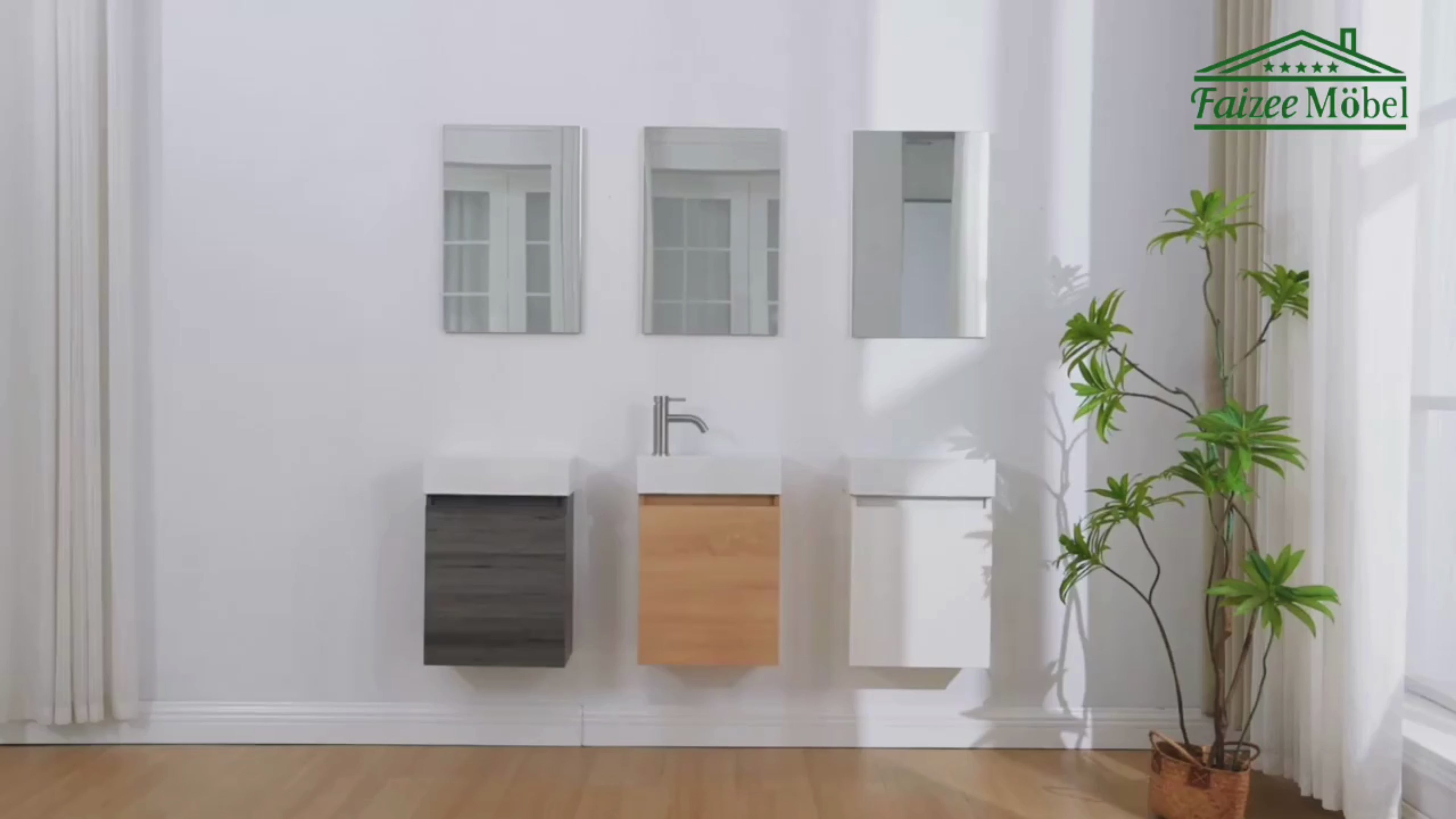 Faizee Home Rikka Badmöbel Set – Individuell wählbar