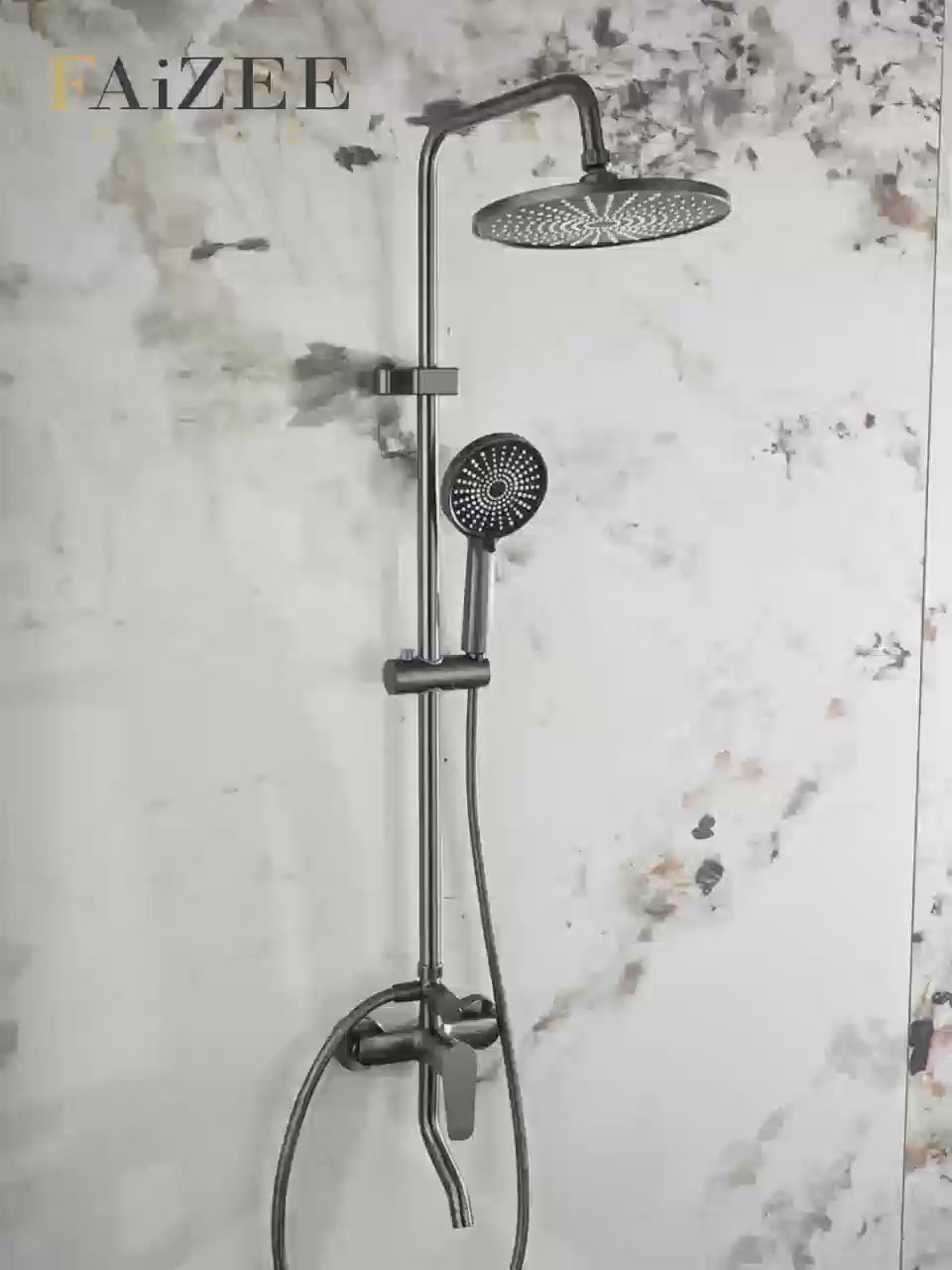 Zerena_Duschsystem_Regendusche_mit_Handbrause_hoehenverstellbare_Duschstange_Einhebelmischer
