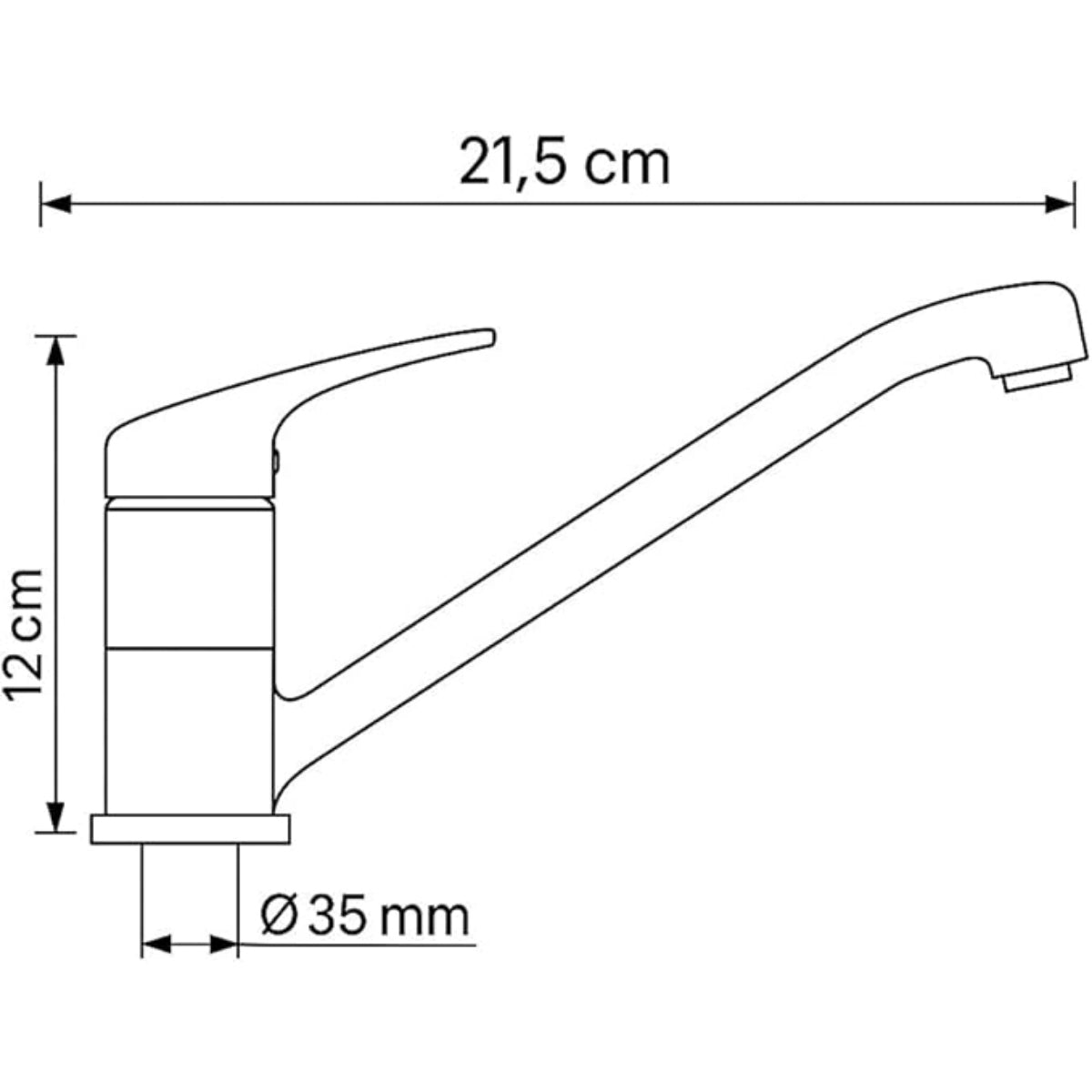 Granitspüle 100x50 cm – 1,5 Becken mit Abtropffläche beidseitig montierbar, inkl. Armatur & Siphon-Set