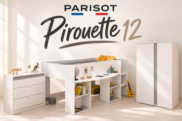 Parisot Pirouette 12 Kinderzimmer-Set 3-tlg. mit Hochbett
