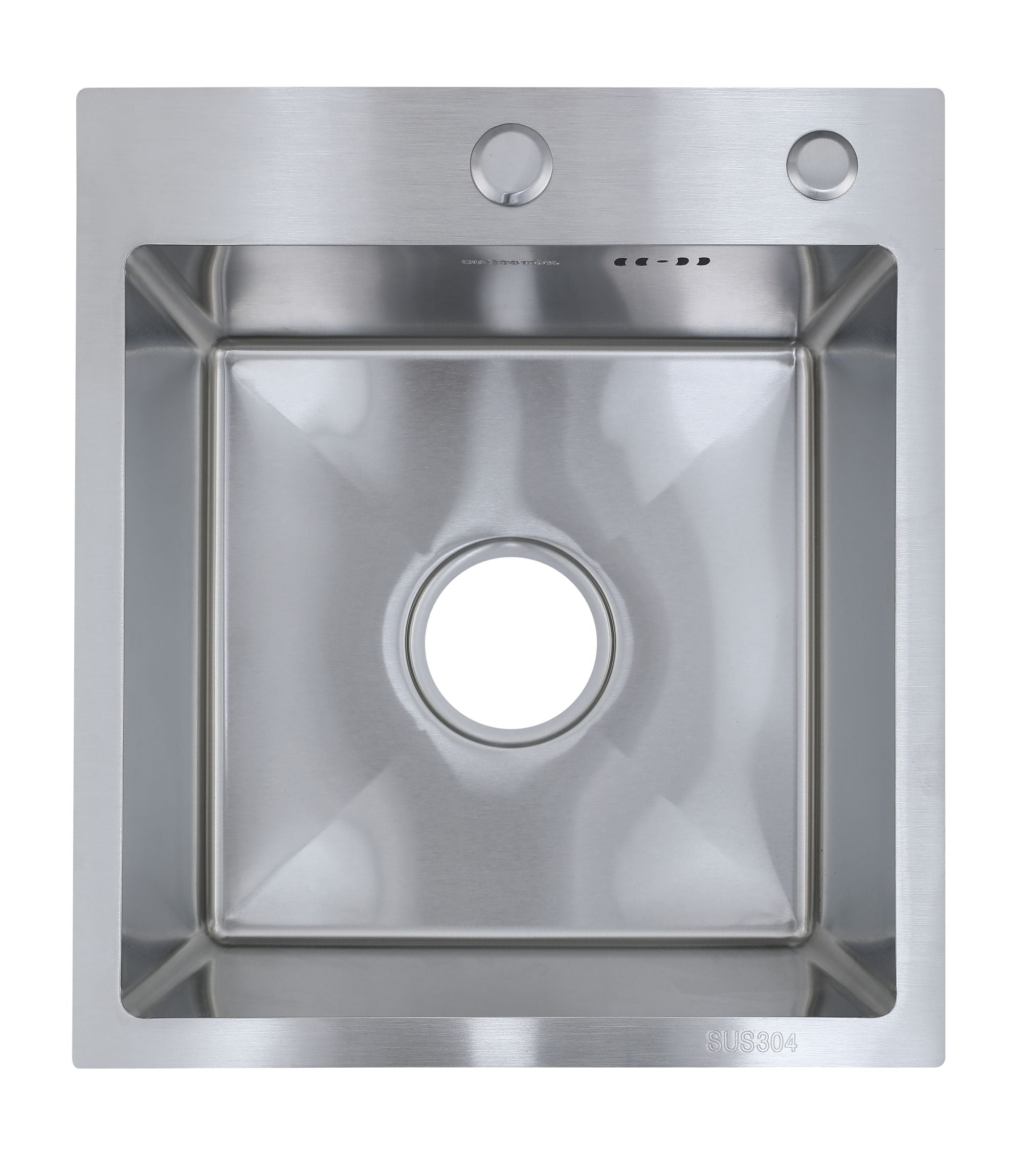Faizee Home Future Serie Edelstahlspüle Silber mit Spülkorb, Seifenspender & Armaturenauswahl